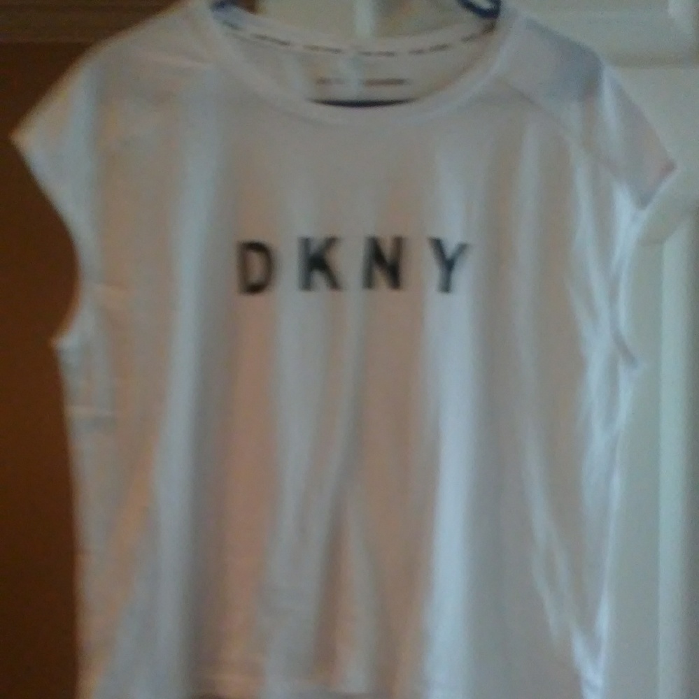 White DKNY T-shirt